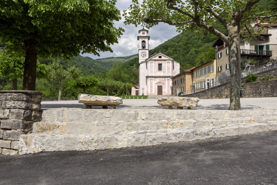 Archisearch Cabbio Square in Breggia, Switzerland | by enricosassi architetto