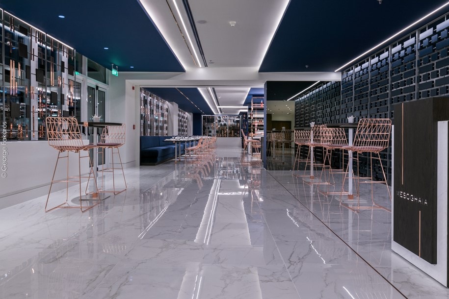 Archisearch The Exquisite Luxury of Mesoghaia Restaurant, Sofitel Athens Airport / Elastic Architects