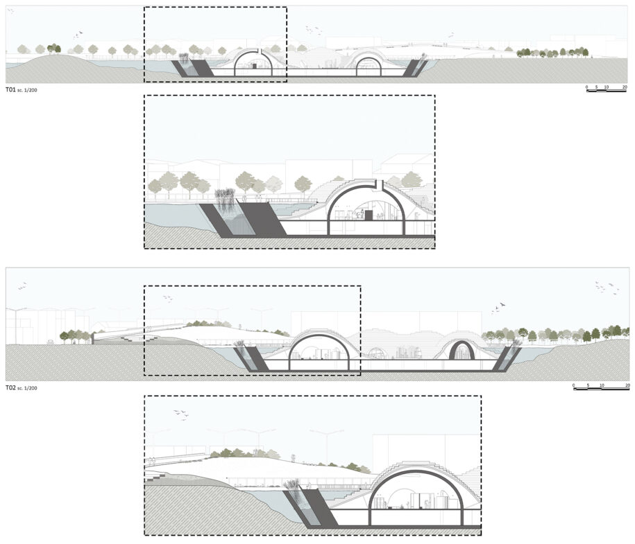 Archisearch Mythical trails between land and water | Diploma design thesis by Eleni – Maria Toliopoulou