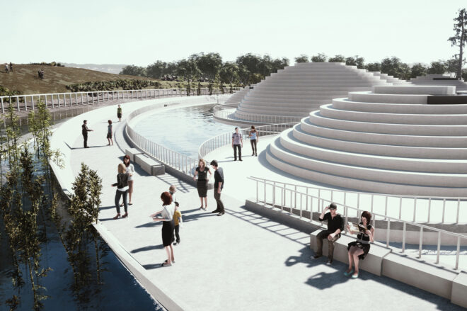 Archisearch - Mythical trails between land and water | Diploma design thesis by Eleni – Maria Toliopoulou