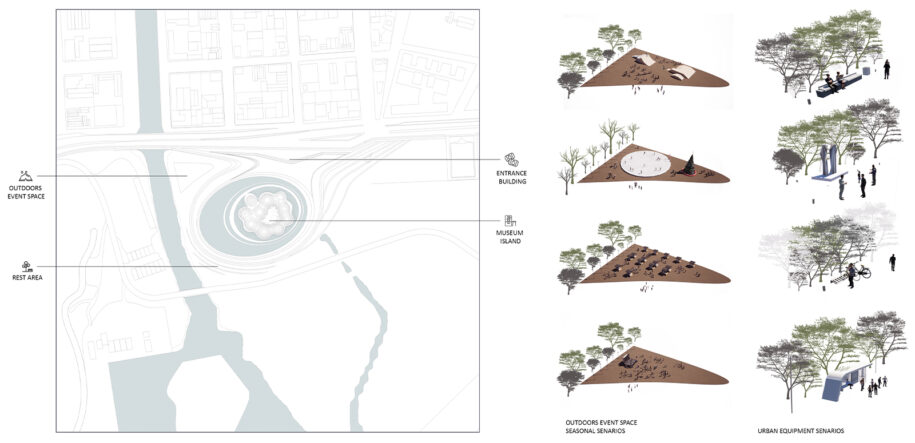 Archisearch Mythical trails between land and water | Diploma design thesis by Eleni – Maria Toliopoulou