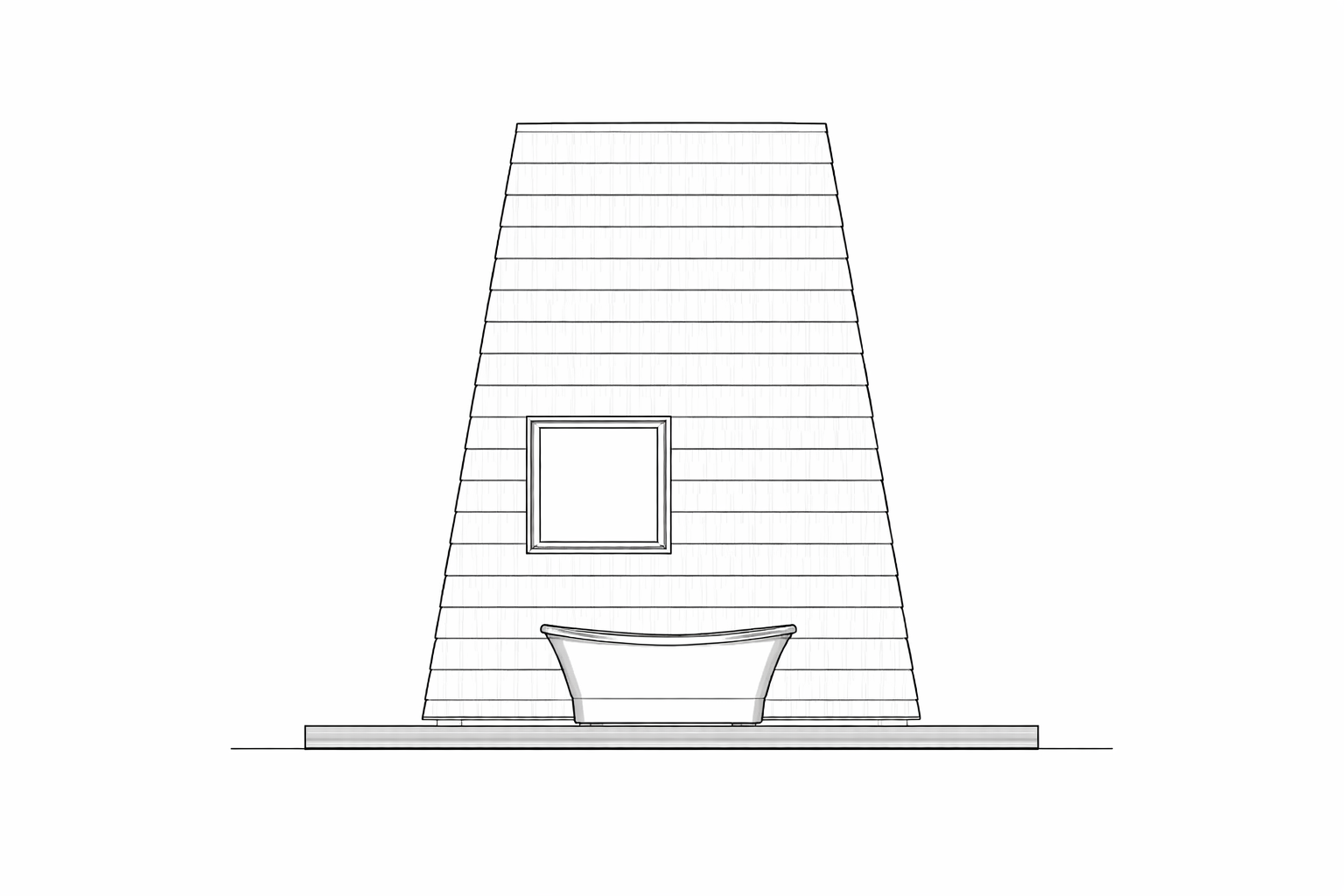 Archisearch The Summer Refuge | Episode 11: Cucu by Samsú & Studio Bucky is a Cocoon-Like Refuge Referencing Ireland’s Rural Tower Houses.
