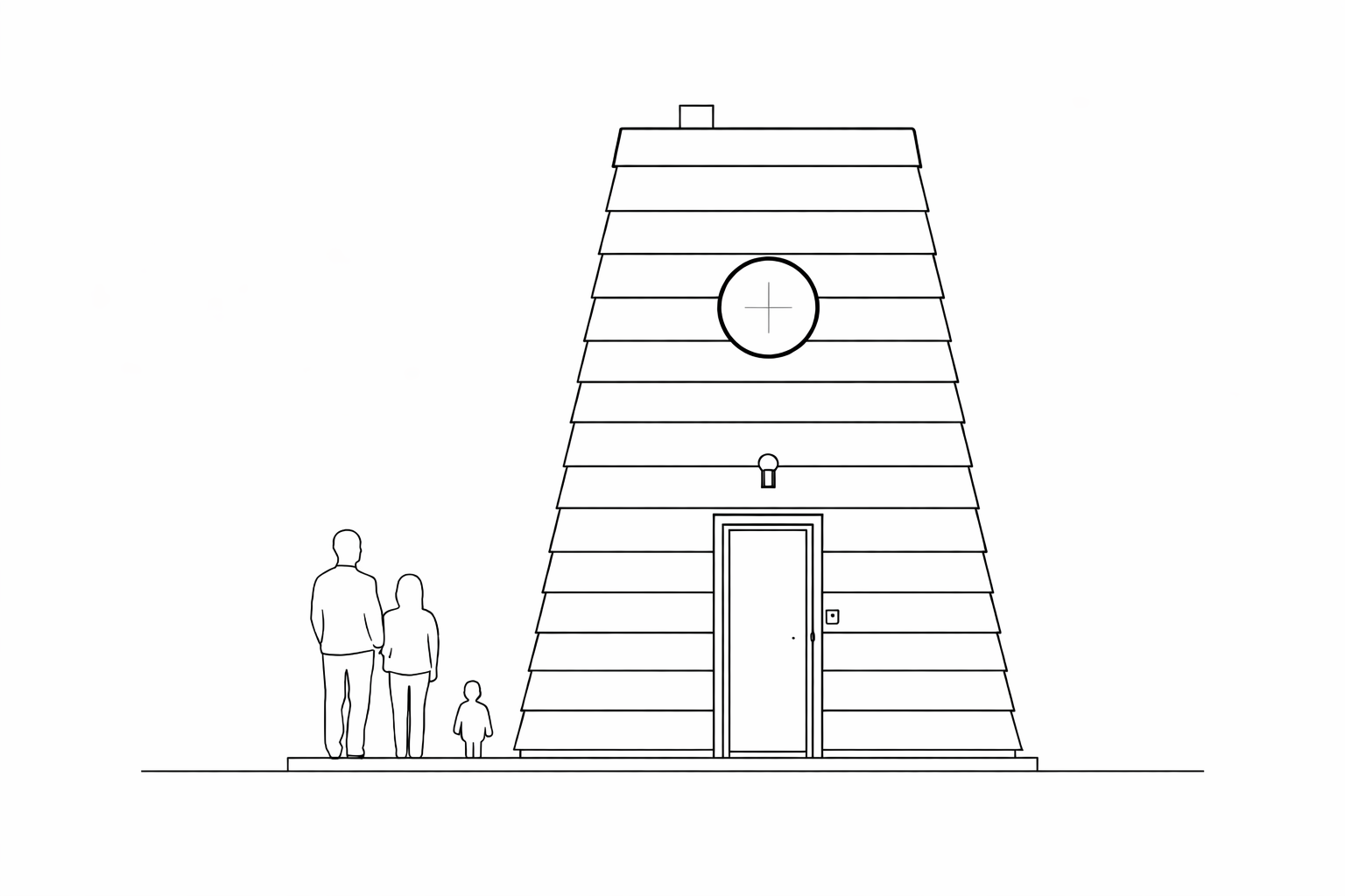 Archisearch The Summer Refuge | Episode 11: Cucu by Samsú & Studio Bucky is a Cocoon-Like Refuge Referencing Ireland’s Rural Tower Houses.