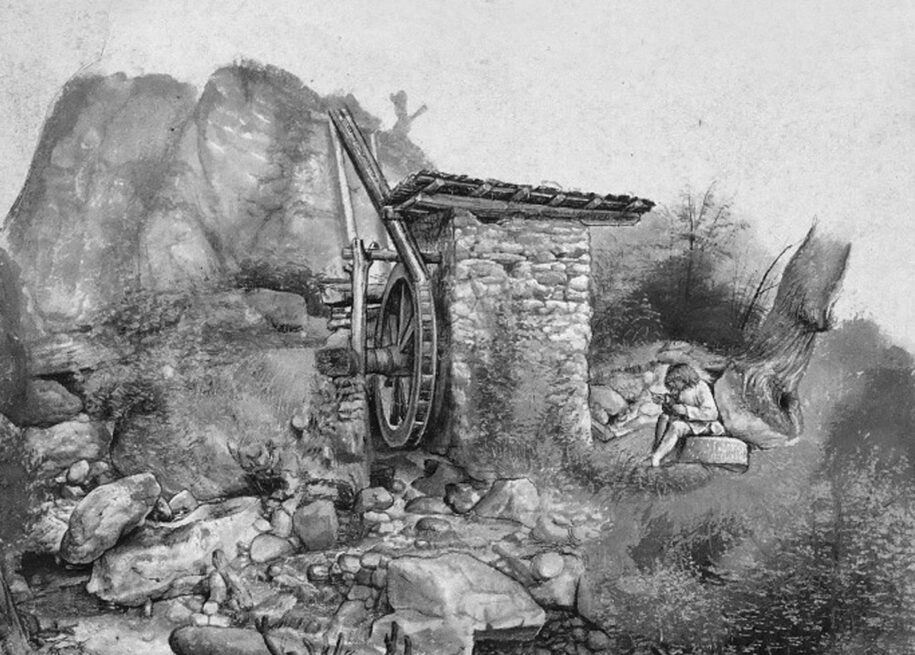 Archisearch Towards a pre-industrial landscape syntax: the illustration of the Cretan mills | Research thesis by Emmanouil Nikiforos