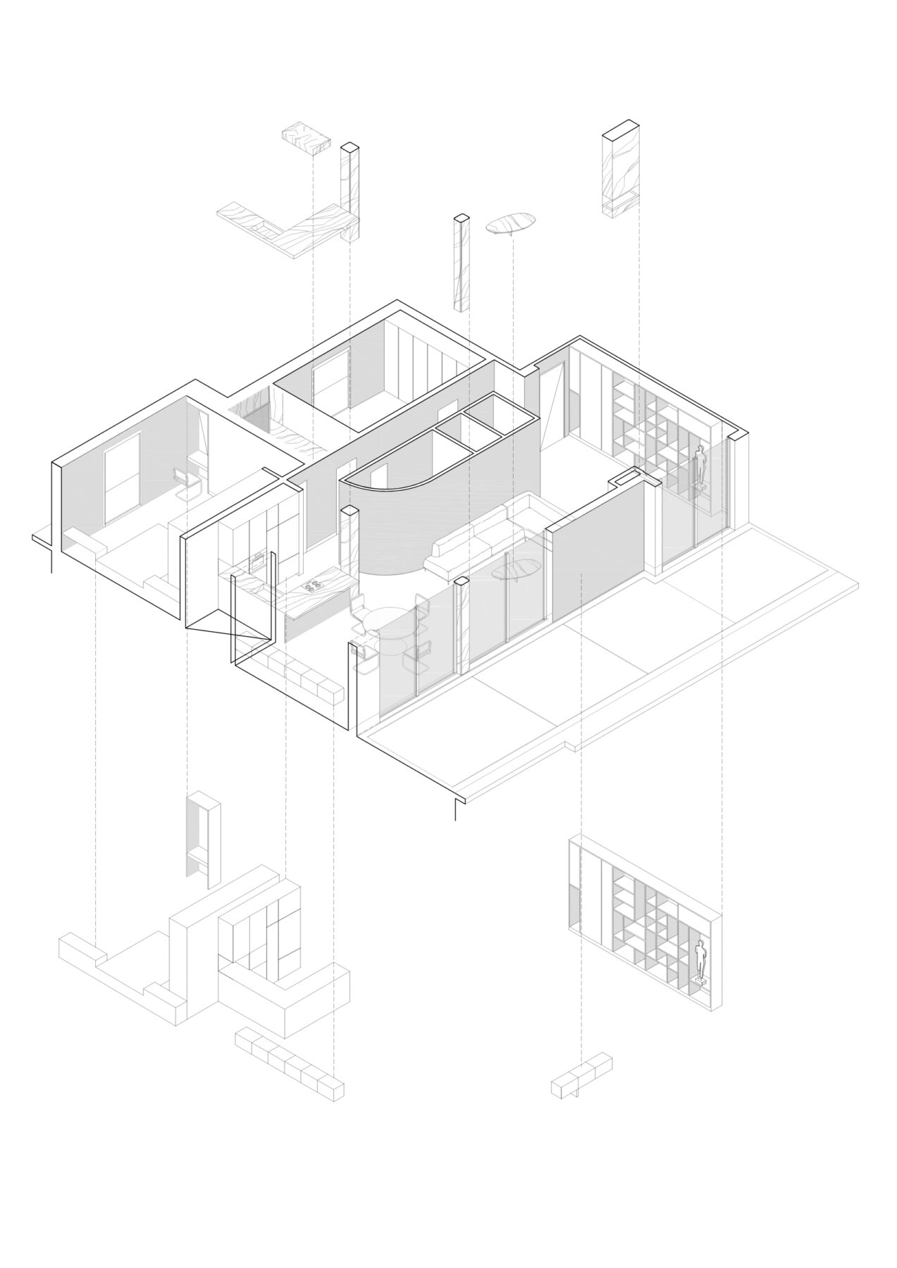 Archisearch Establishing new aesthetics while working with the existing | Eptanisou Penthouse by SOUTH architecture, Athens Greece