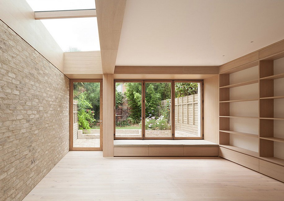 ERBAR MATTES, North London, House extension, wood