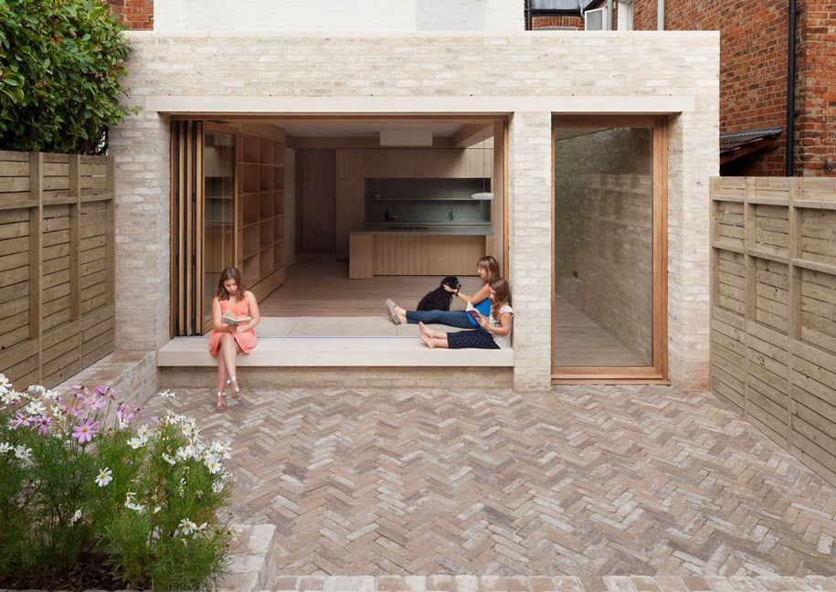 ERBAR MATTES, North London, House extension, wood