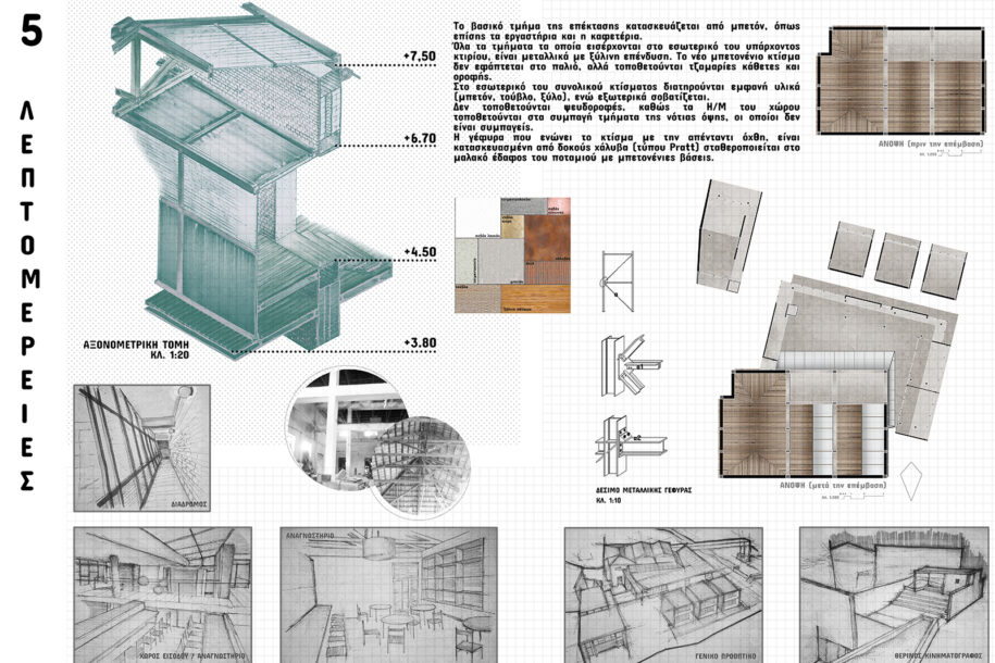 Archisearch Centre for Creative activities in the city of Serres | Diploma thesis by Evgenia-Winifred Dickins