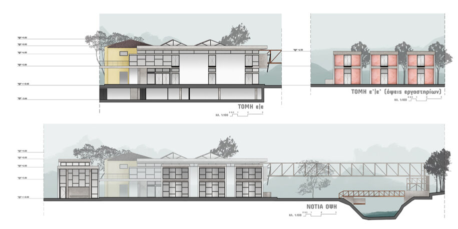 Archisearch Centre for Creative activities in the city of Serres | Diploma thesis by Evgenia-Winifred Dickins