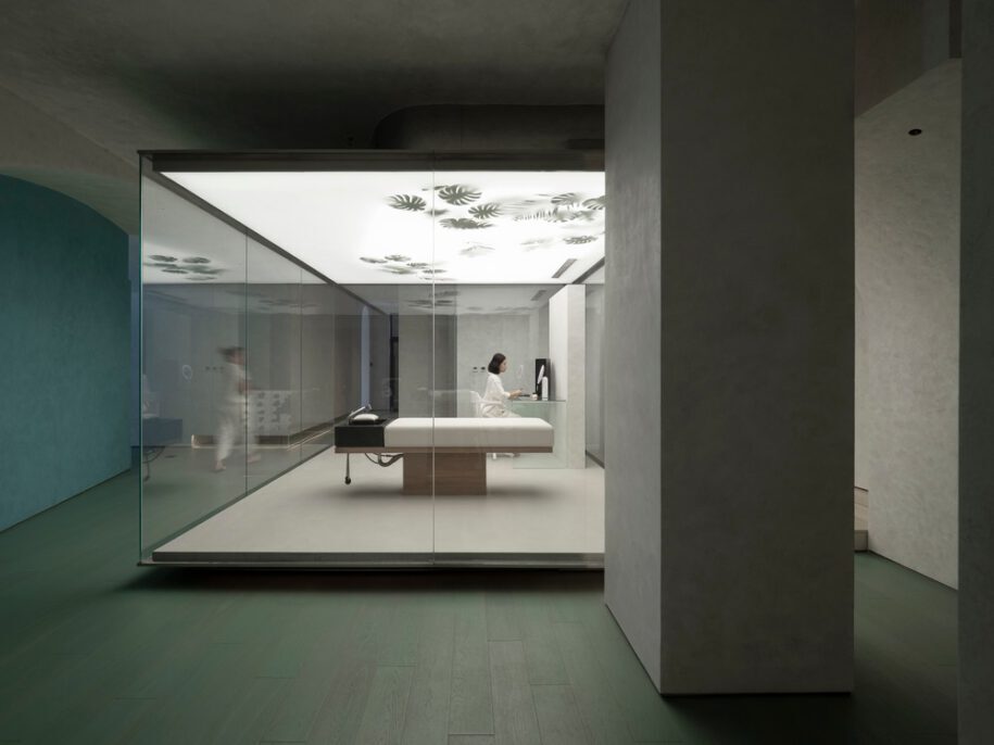 Archisearch Exhibition of Frozen Time: a unique health clinic in Beijing, China by Waterfrom Design