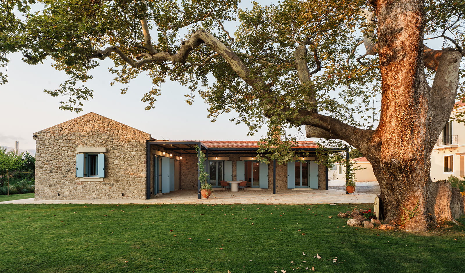 Archisearch Villa Roja is a refined contemporary house in Patras by Amalgama Arch. Lab