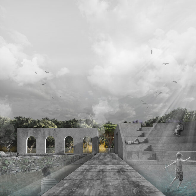 Archisearch E(ye)scape: Designing with memory/+fire, a Living Memorial | Diploma thesis by Ioanna Kokkona