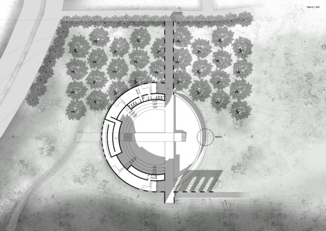 Archisearch E(ye)scape: Designing with memory/+fire, a Living Memorial | Diploma thesis by Ioanna Kokkona