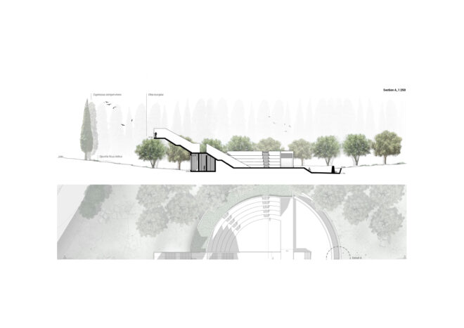 Archisearch E(ye)scape: Designing with memory/+fire, a Living Memorial | Diploma thesis by Ioanna Kokkona
