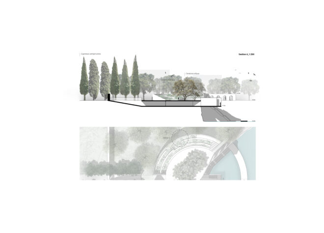 Archisearch E(ye)scape: Designing with memory/+fire, a Living Memorial | Diploma thesis by Ioanna Kokkona