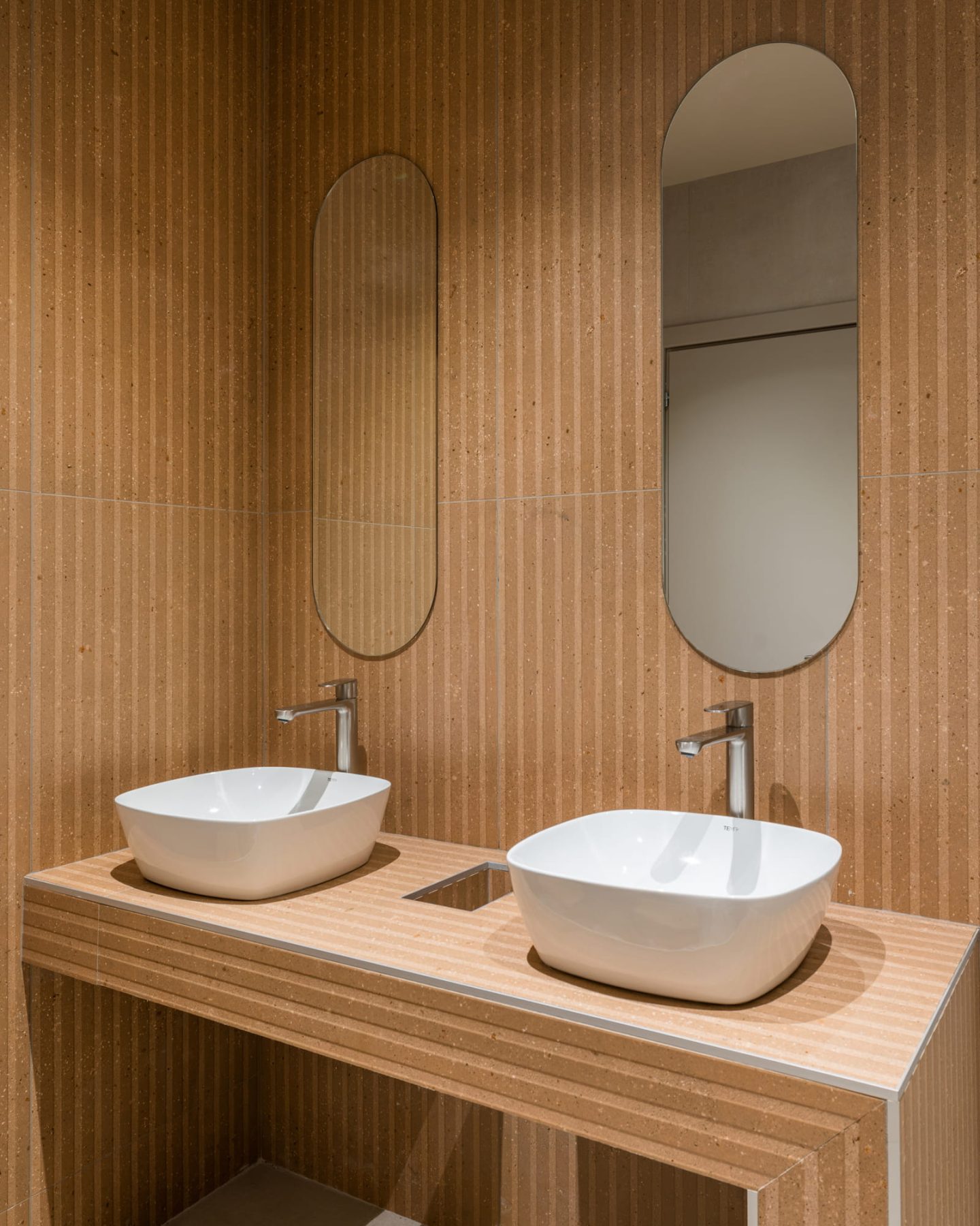 Archisearch Chrysanthi Karta Designs FAI in Veroia Around a Semi-Open, Performative Kitchen