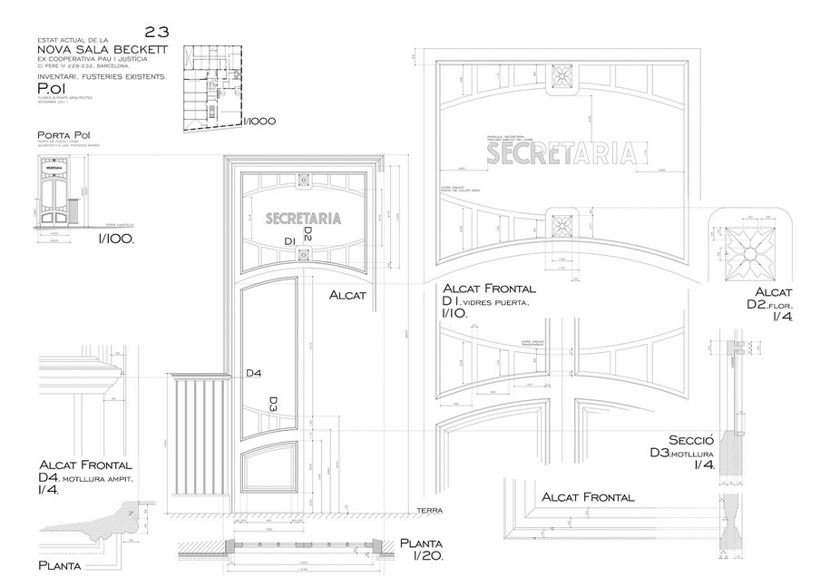 Archisearch Old and new coexists in Sala Beckett theatre | Flores & Prats