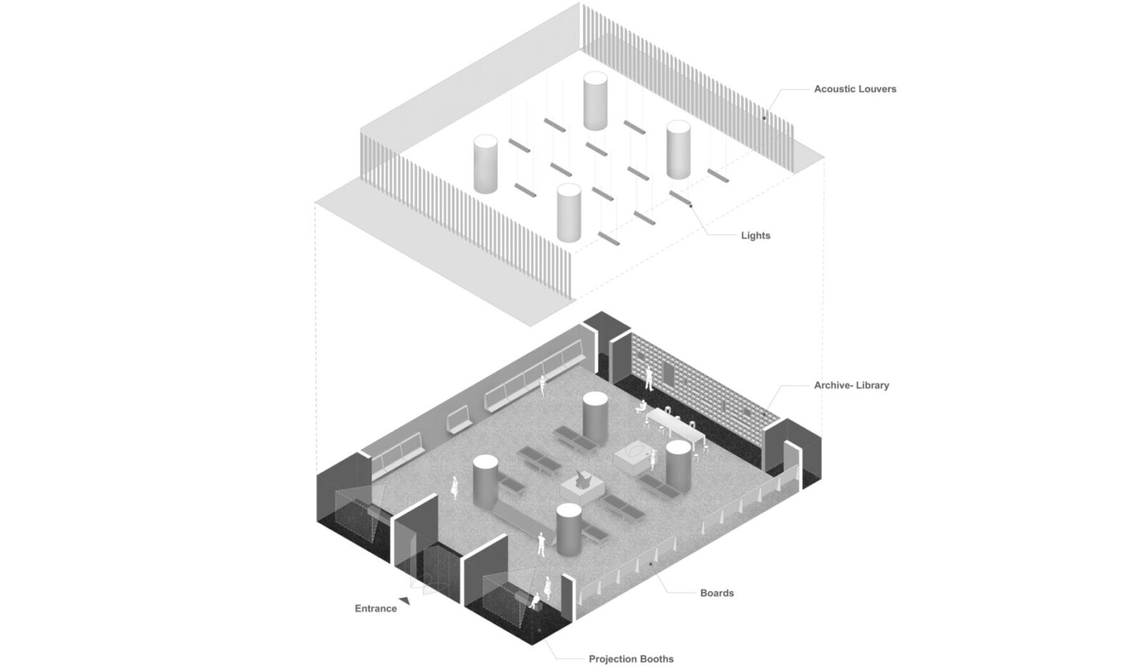 Archisearch Iannis Xenakis: Sonic Odysseys' exhibition by FLUX Office | won Award at GRAIL Awards 2024