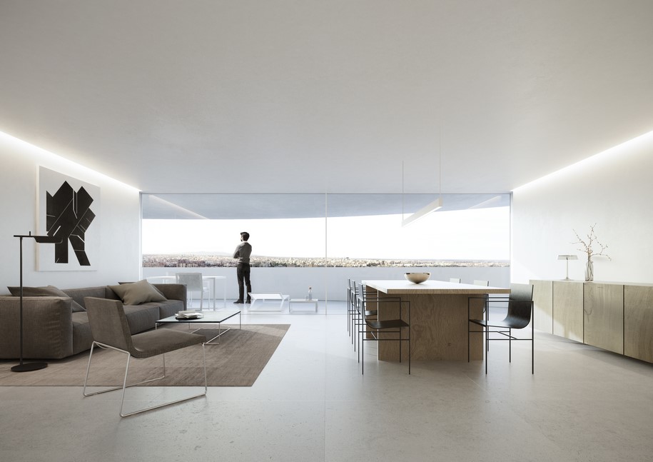 Archisearch FRAN SILVESTRE ARQUITECTOS designed a Tower as a Kouros that guards the access to the city