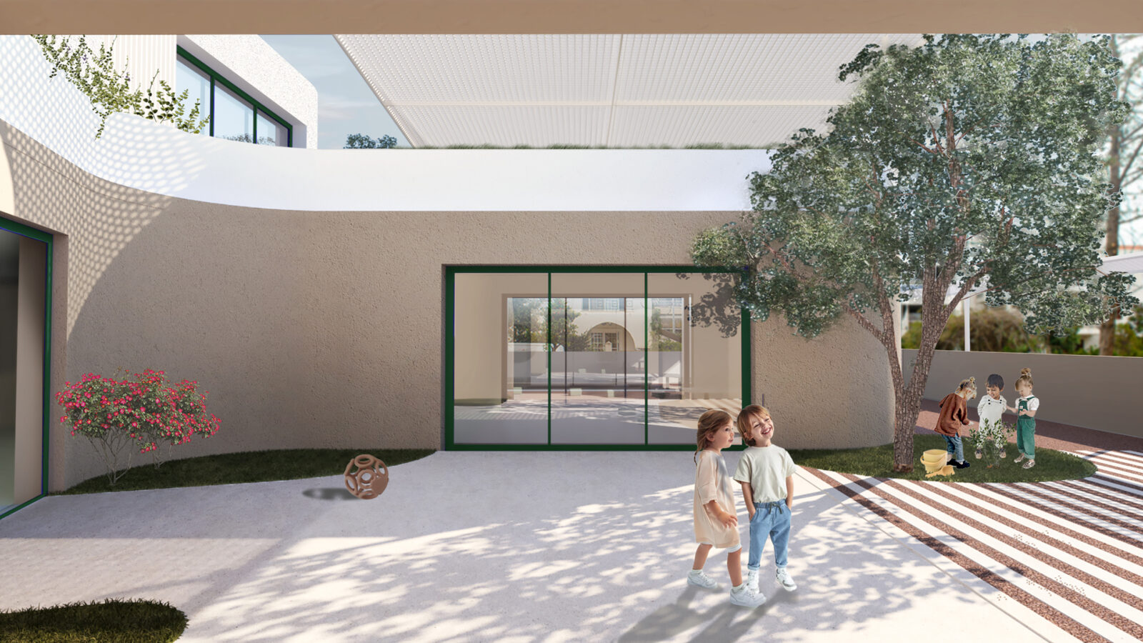 Archisearch Tic-Tac-Toe Kindergarten | by DIamantopoulou Maritina - DI Architecture Studio