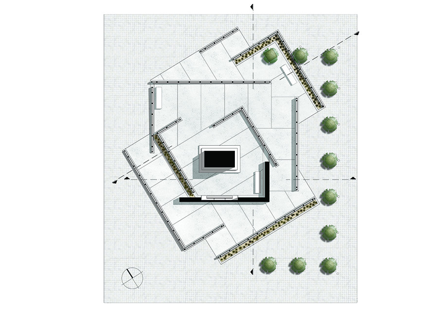 Archisearch C. Karta, K. Paloubis and E. Papanikolaou win 1st Place for the redesign of the base of the statue of T. Kolokotroni in Tripoli, Greece.