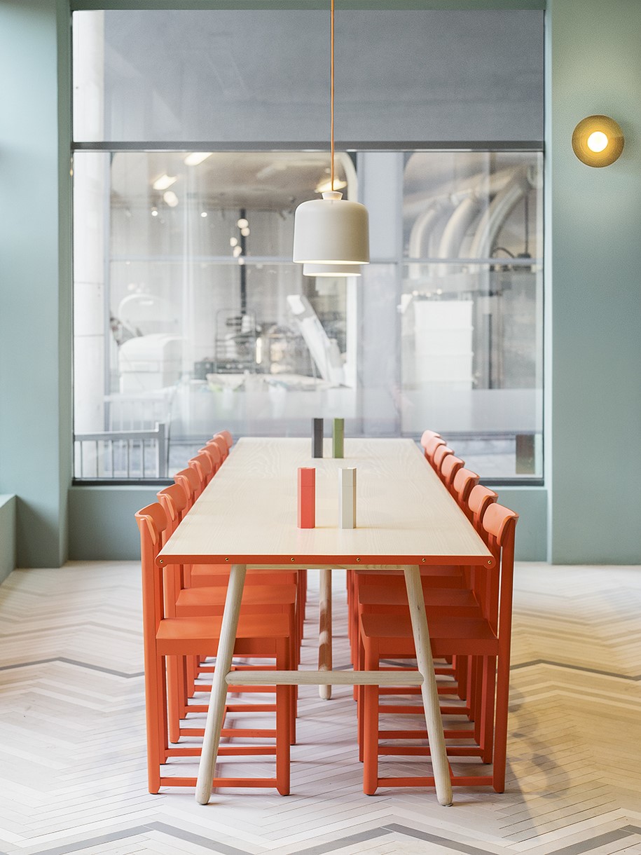 Archisearch Scandinavian Heritage Meets Pastel Flair in FineFood Restaurant / Note Design Studio