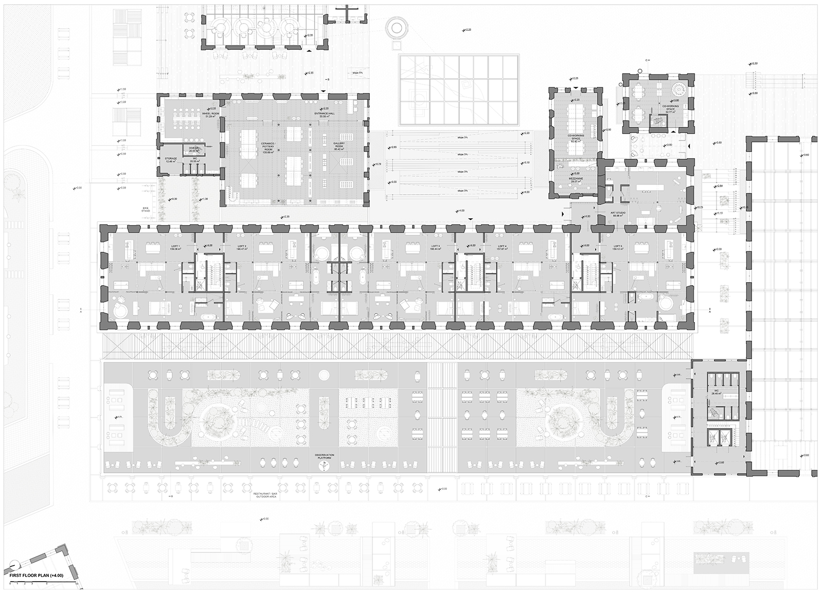 Archisearch Αναβίωση του πρώην βιομηχανικού συγκροτήματος των Μύλων Αλλατίνι | Διπλωματική εργασία Χρύσας Καρανικόλα και Σίλειας Λιάτση