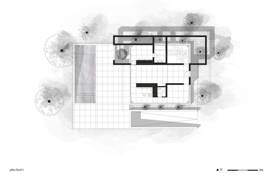 Archisearch Five Terraces and a Garden invite us to experience the different scales of the surrounding landscape / Corpo Atelier