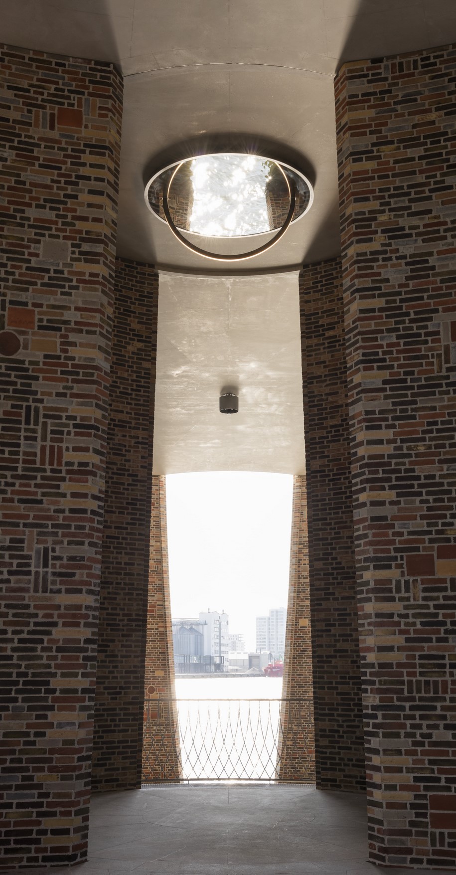 Archisearch Fjordenhus, first building by Olafur Eliasson and Sebastian Behmann with Studio Olafur Eliasson, open in Vejle, Denmark.