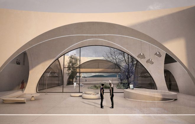 Archisearch - Florina School of Fine Arts | Land n Arch architecture practice’s entry for the architectural competition