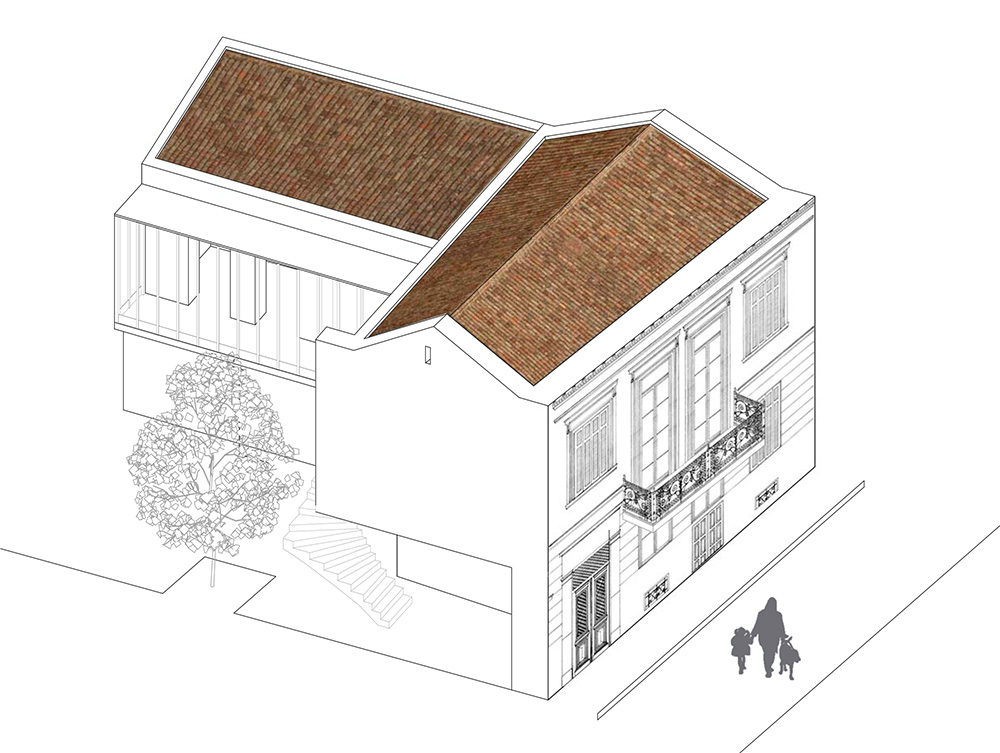 Archisearch House in Plaka, Athens | FLUX office in collaboration with Κyriaki Μavrogeorgi Αrchitects