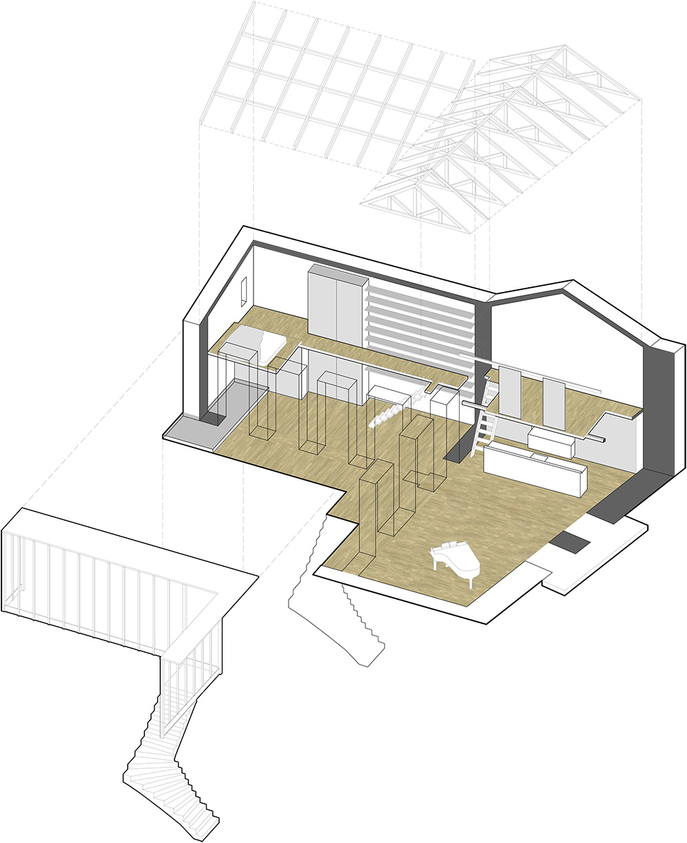 Archisearch House in Plaka, Athens | FLUX office in collaboration with Κyriaki Μavrogeorgi Αrchitects