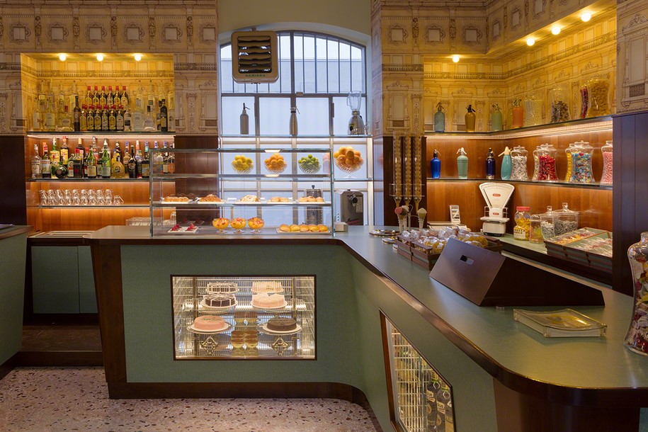 Archisearch Bar Luce is a typical Milanese cafè designed by film director Wes Anderson