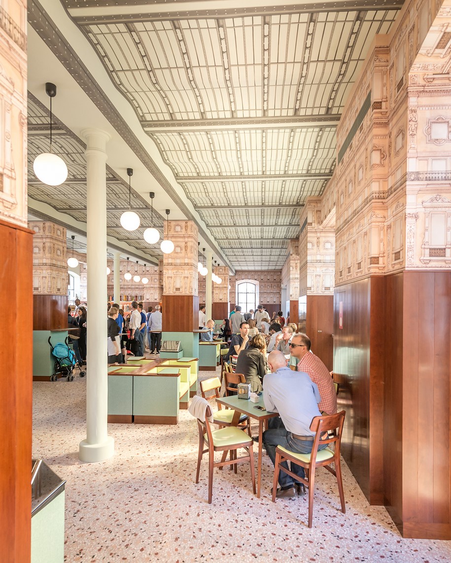 Archisearch Bar Luce is a typical Milanese cafè designed by film director Wes Anderson