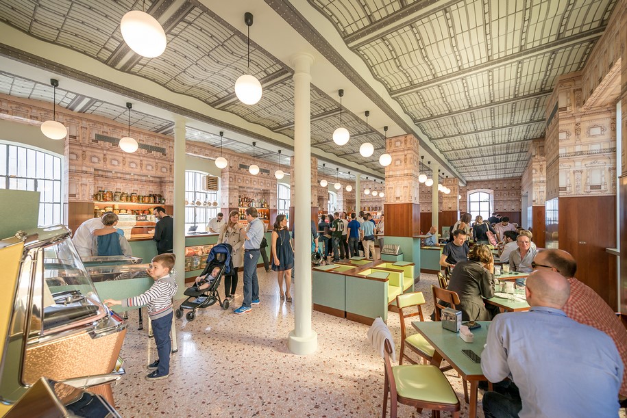 Archisearch Bar Luce is a typical Milanese cafè designed by film director Wes Anderson