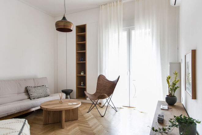 Archisearch - A “scrupulous” renovation of a 1977 apartment in Kaisariani | EC Interiors 