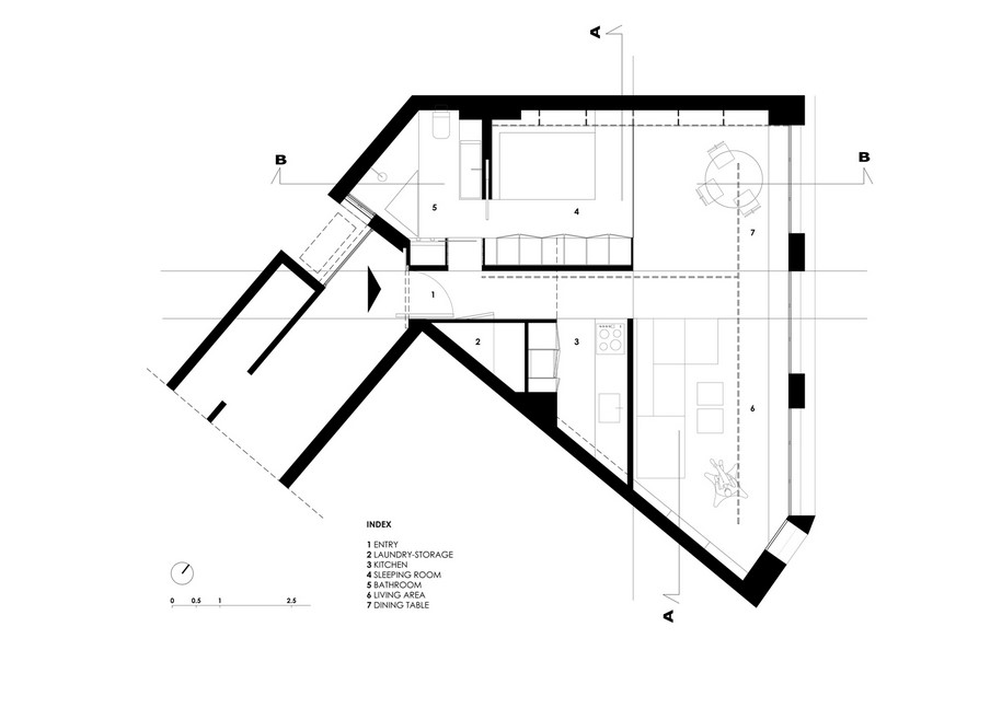 67sqm APARTMENT RENOVATION IN ATHENS, Fotis Zapantiotis, 2017