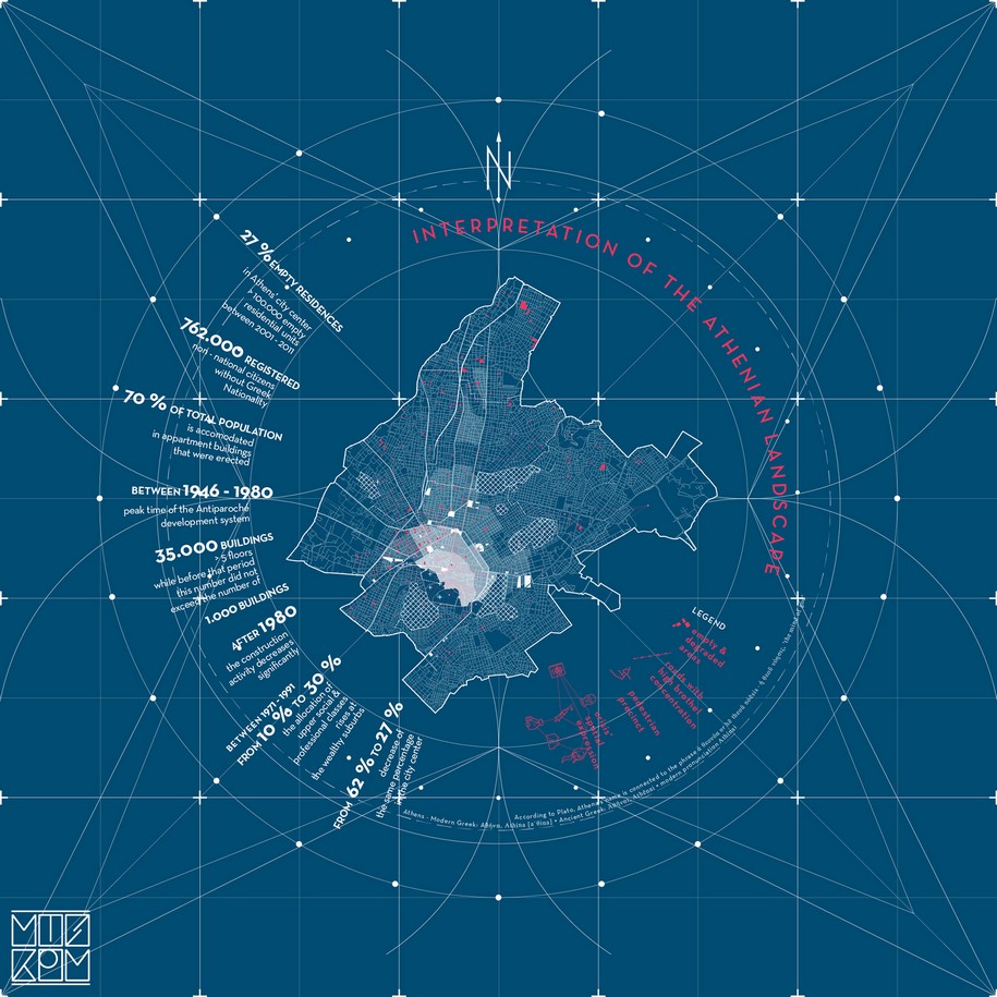 Nadia Anthouli, Yannis Apostolopoulos, Nikos Papavasileiou, 2017, From History to Becoming, city in crisis, thesis, university of Crete, student project