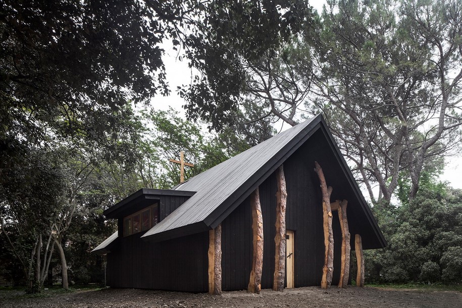 Archisearch Vatican presents Woodland Chapels at Venice Architecture Biennale 2018