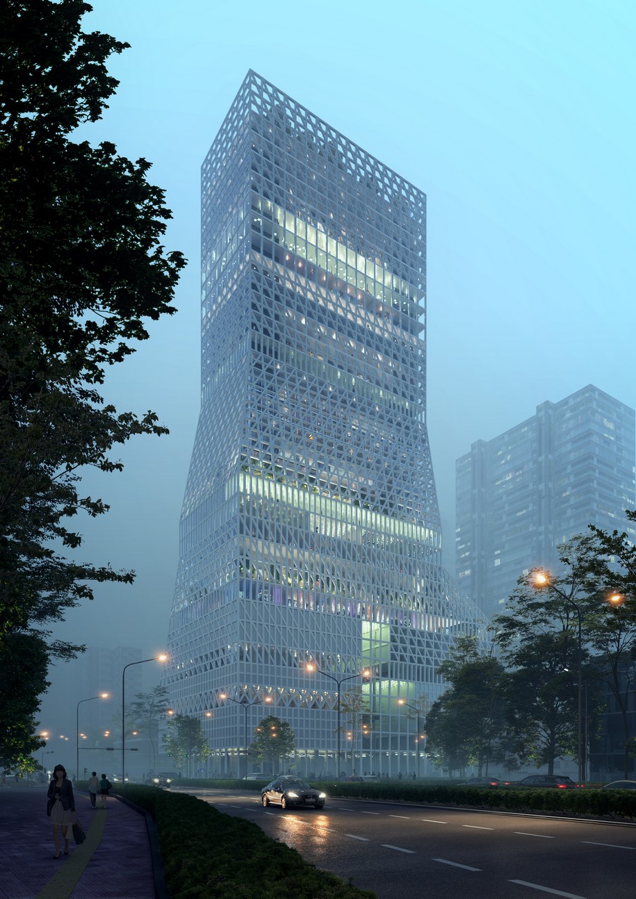Archisearch Mecanoo awarded 1st Prize at Futian Civic Culture Center Competition