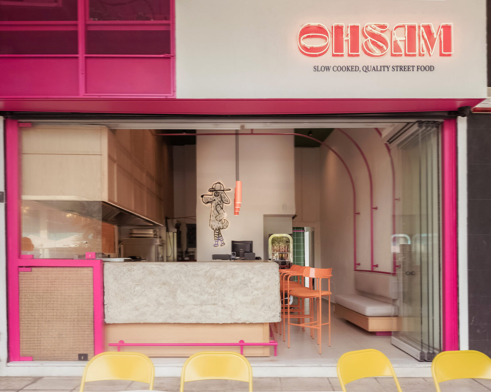 Archisearch C03 street food bar in Zografou, Athens | dePLOT