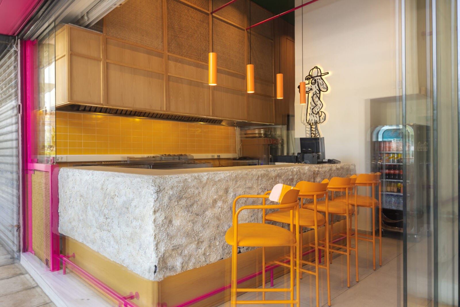 Archisearch C03 street food bar in Zografou, Athens | dePLOT