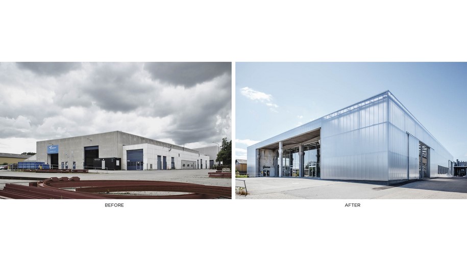 industrial building, renovation, Denmark, Game Streetmekka Viborg, EFFEKT