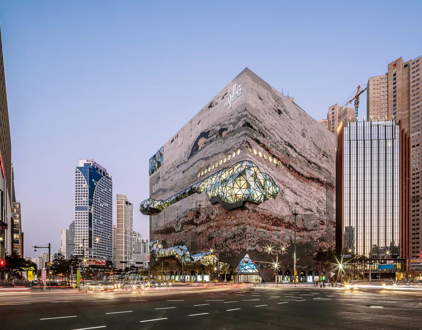 Archisearch OMA-Designed Galleria Department Store Completes in South Korea