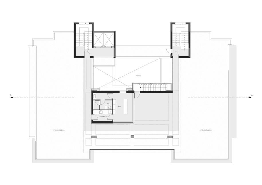 Archisearch Geometrical juxtapositions: Redevelopment of an office building in Palaio Faliro, Athens by Tsolakis Architects