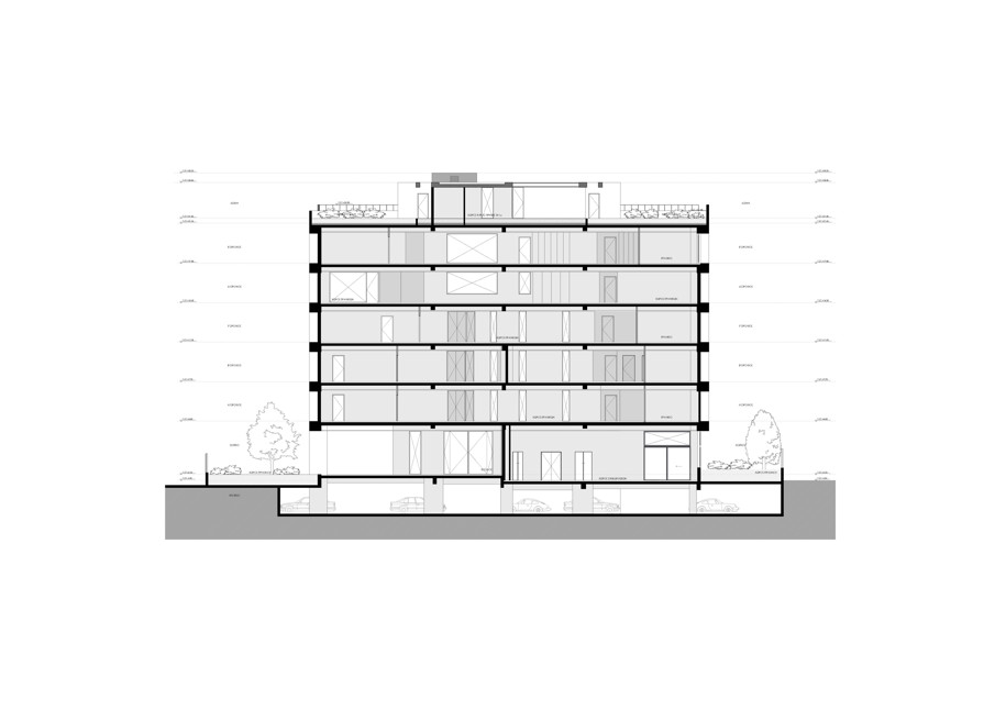 Archisearch Geometrical juxtapositions: Redevelopment of an office building in Palaio Faliro, Athens by Tsolakis Architects