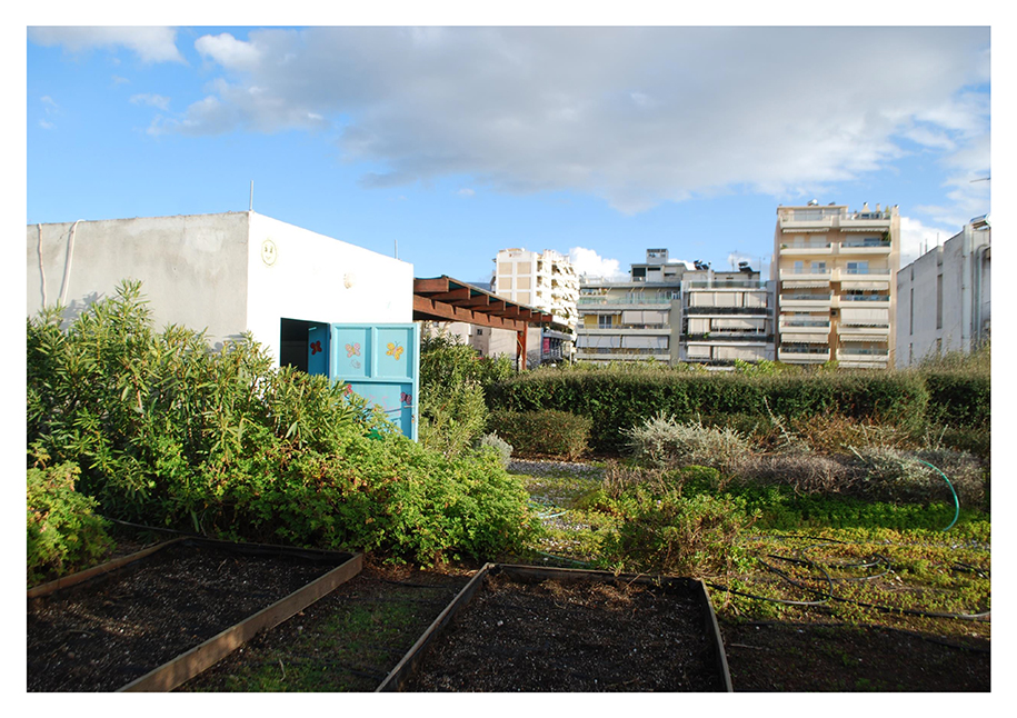 Archisearch Productive cities & permaculture: implementations in buildings in the city of Athens | Research thesis by Georgia Kougioumoutzi