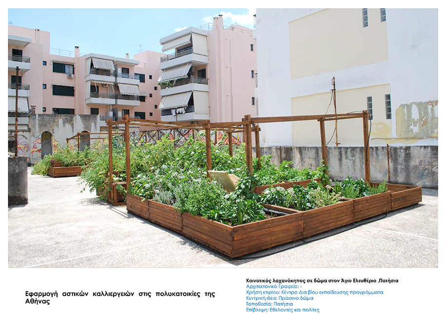 Archisearch Productive cities & permaculture: implementations in buildings in the city of Athens | Research thesis by Georgia Kougioumoutzi