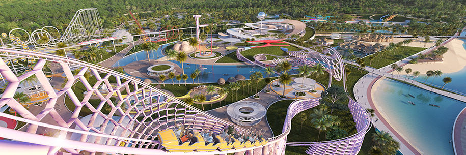 Archisearch Tsolakis Architects wins 1st Prize for “Angelina Amusement & Development Park” - Mixed use Development in Ghana