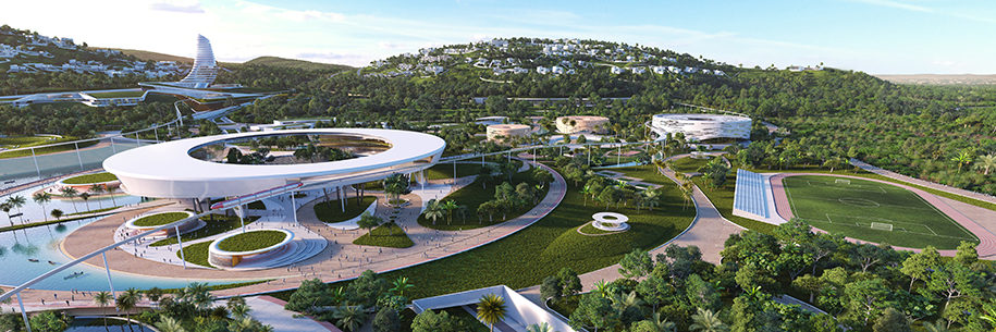 Archisearch Tsolakis Architects wins 1st Prize for “Angelina Amusement & Development Park” - Mixed use Development in Ghana